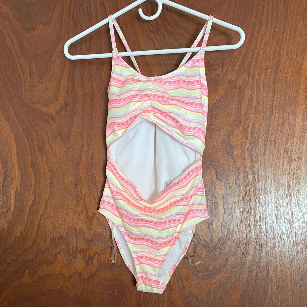 Hurley girls size 12 swimsuit